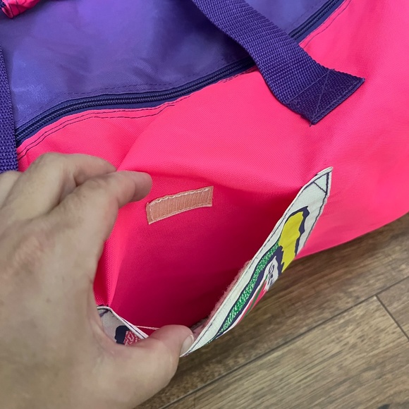 Retro 80s / 90s Neon Challenger Surf & Sail Duffle Bag - Picture 4 of 13